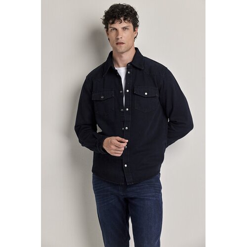 Legendww muska jeans kosulja regular fit kroja Cene