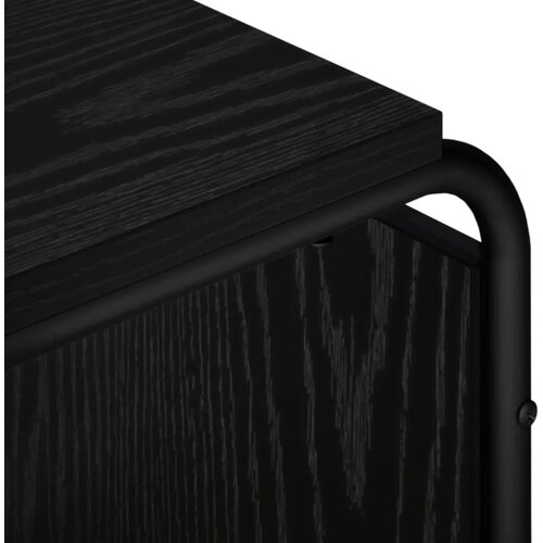  TV stalak 180 x 36 x 45 cm Crni hrast Konstruirano drvo - Crni hrast 180 x 36 x 45 cm Slike