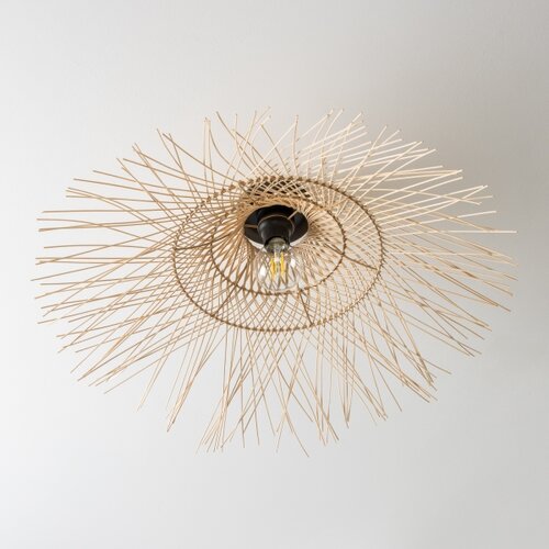  Brilagi - LED plafonski luster CERIA BOHO 1xE27/40W/230V prečnik 100 cm bambus Slike