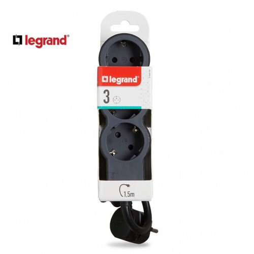 LG 694550 PRODUZNI BLOK 3X2P+E 1.5M (CRNA/T.SIVA) Cene