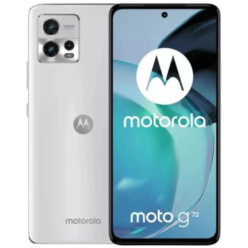 Motorola Moto g72 8/128GB Mineral White + punjač + silikon OUTLET Cene
