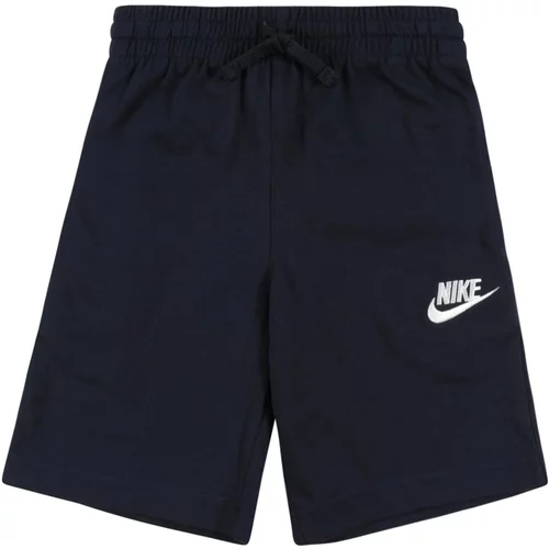 Nike Sportswear Hlače mornarsko plava / bijela