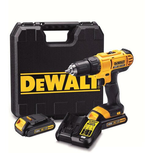 Dewalt Akumulatorski vrtalnik DeWALT DCD771C2 (18 V, 2 x Li-Ion baterija 1.3 Ah, 0–1.500 vrt./min) Cene