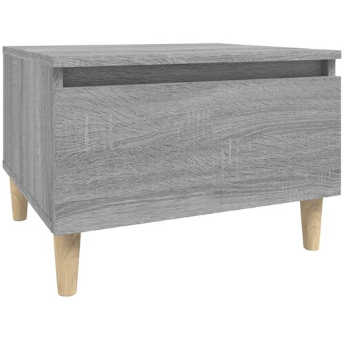 VidaXL Stranska mizica siva sonoma 50x46x35 cm inženirski les, (20712235) Slike