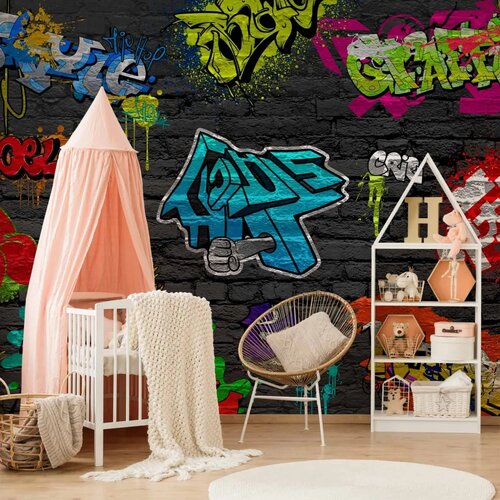  Foto tapeta - Graffiti wall 150x105 Cene