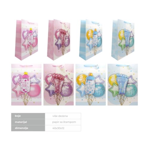 Kesa UKRASNA XL 30X12X40CM OP23045 DEČIJA BABY 2 WY # Slike