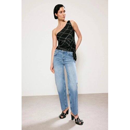 TRENDYOLMILLA ženske pantalone Twoss26Je00238, plava Cene