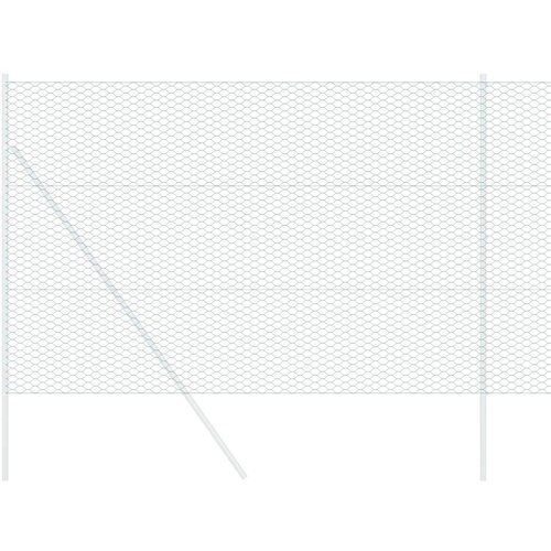  Heksagonalna ograda 1,6 x 25 m PVC Zelena Slike