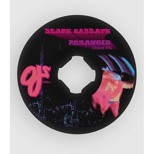 OJ Wheels Black Sabbath Paranoid Chubbies 99a 56mm Kole&scaron;cki black Cene