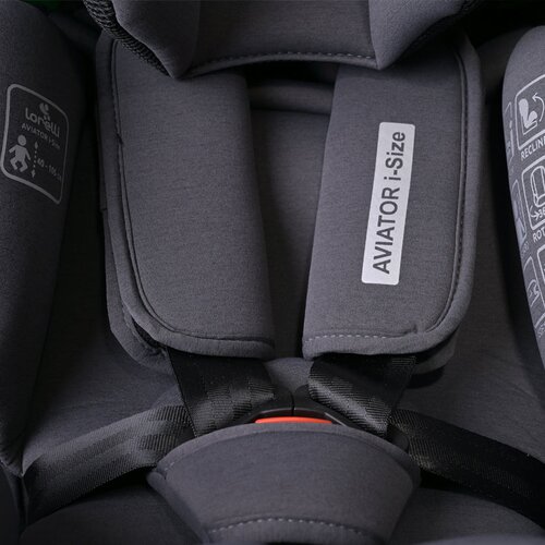 Lorelli AVIATOR Autosjedalica SPS 360&amp;deg; i-size Isofix Grey 0-12 godina/0-36 kg (0+/1/2/3) Slike