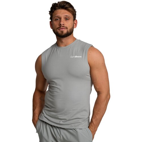 GymBeam mu&amp;scaron;ka majica bez rukava trn grey Slike