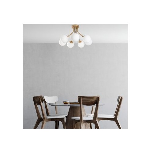 Opviq Luster Orion-13967, 65cm, IP20, Zlatno-bijele boje Cene