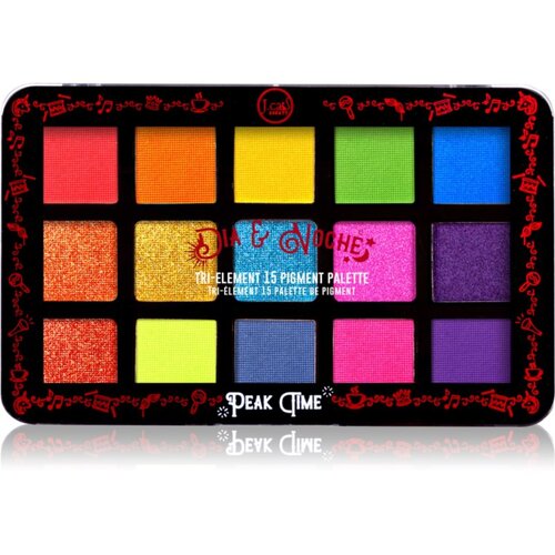 J.Cat Beauty Dia &amp;amp; Noche paleta senčil za oči odtenek 103 Peak Time 16 g Slike