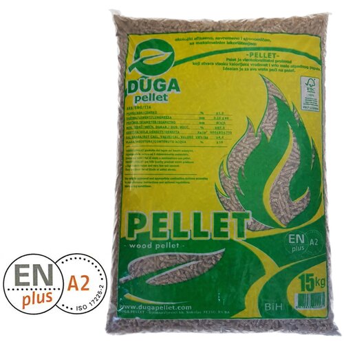 Duga pellet (ENplusA2) - lesni peleti Cene