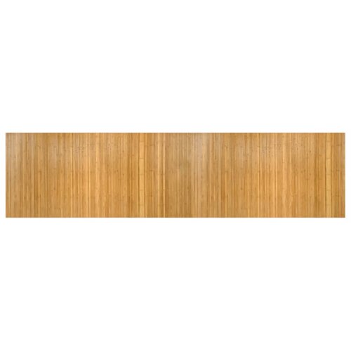  Tepih pravokutni prirodni 100 x 400 cm od bambusa Slike