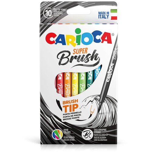 Carioca Flomaster Super Brush 1/10 42937 Slike