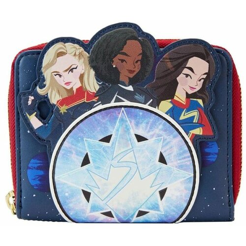 Loungefly Marvel The Marvels Group Zip Around Wallet ( 060448 ) Cene