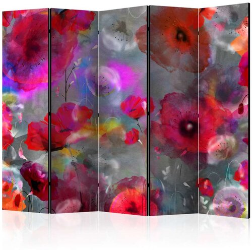  Paravan u 5 dijelova - Painted Poppies II [Room Dividers] 225x172 Slike