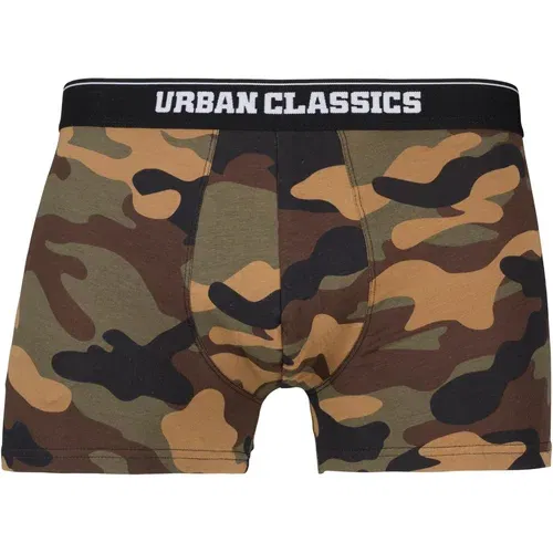 UC Men Organic Boxer Shorts, 5 Pack wd camo+grn+blk+grey+sw camo