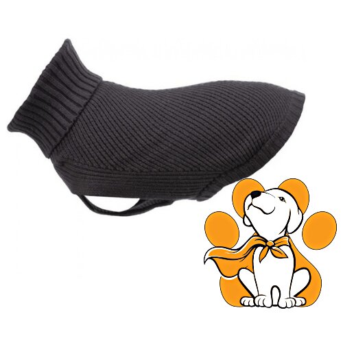 Trixie CityStyle Berlin M 50cm, Topao Džemper Za Pse U Antracit Boji Cene