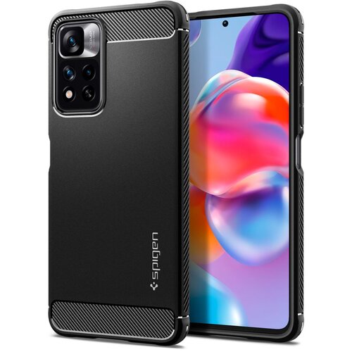Spigen RUGGED ARMOR ZA XIAOMI REDMI NOTE 11 PRO+ PLUS 5G MAT ČRNA Cene