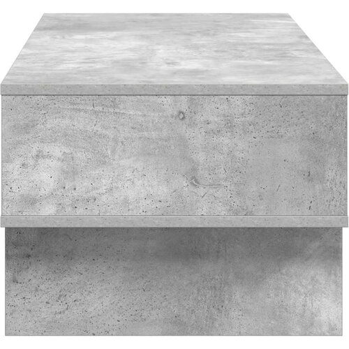  Stolić za kavu Betonski sivi 100 x 46 x 35 cm Konstruirano drvo Slike