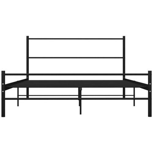 VidaXL Okvir za krevet crni metalni 160 x 200 cm Slike