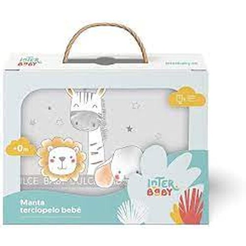 Interbaby dekica 110x140 Jungle Grey Slike