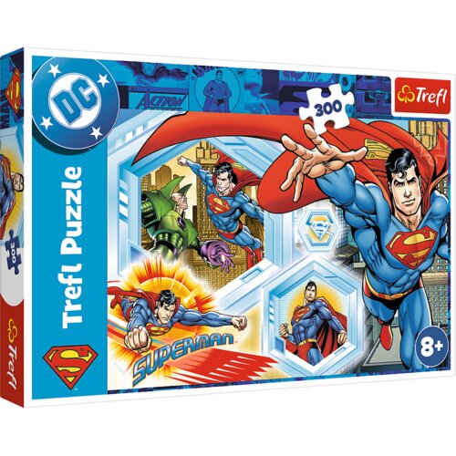 Puzzle 300 &ndash; Neuni&scaron;tivi Superman &ndash; Warner Superman Trefl 23032 Cijene