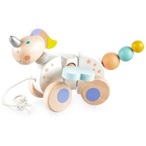Zopa drvena igračka na povlačenje Unicorn Cene