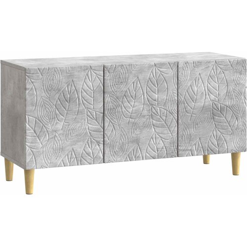 vidaXL TV omarica 99 x 34,5 x 50 cm Betonsko siva Inženirski les, (5000247611) Cene