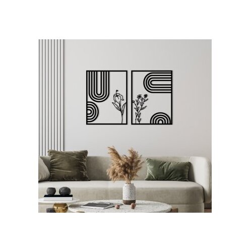 Wallity zidna dekoracija Dolce Mate, 92x60cm, Crna Cene