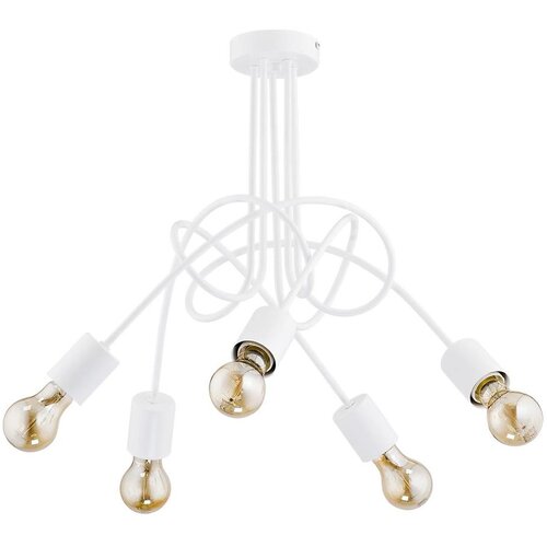  Plafonski luster TANGO 5xE27/15W/230V, beli Cene