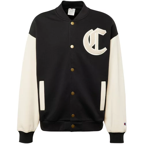 Champion Authentic Athletic Apparel Prehodna jakna nude / črna / bela
