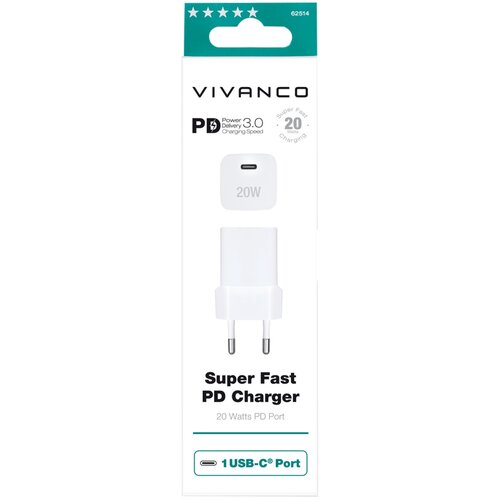 Vivanco Super Fast Charger, USB Type-C Cene
