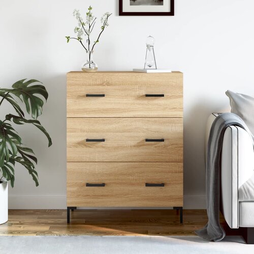  Komoda boja hrasta sonome 69,5x34x90 cm od konstruiranog drva Cene