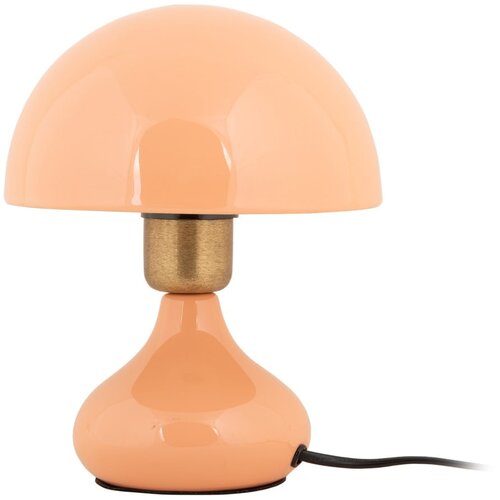 Leitmotiv Rožnato-oranžna namizna svetilka s kovinskim senčilom (višina 23 cm) Binc – Cene