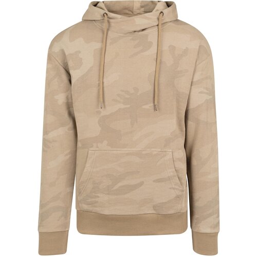 Urban Classics High Neck Camo Hoody sand camo Slike