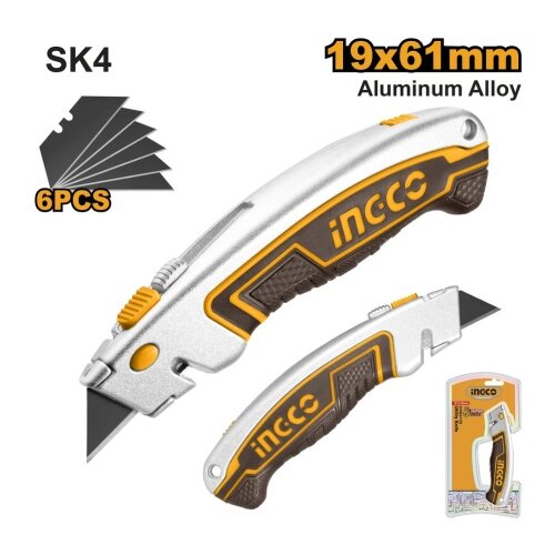 Ingco huk6128 nož utility 61x19mm super ( HUK6128 ) Cene