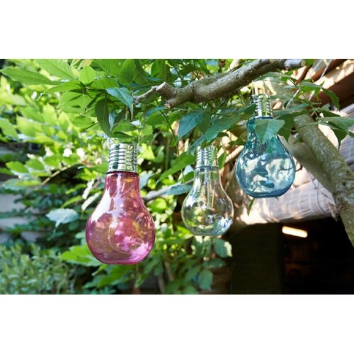 V solarna viseća svjetiljka (led, prozirno, š x v: 10 x 17 cm) Cijene