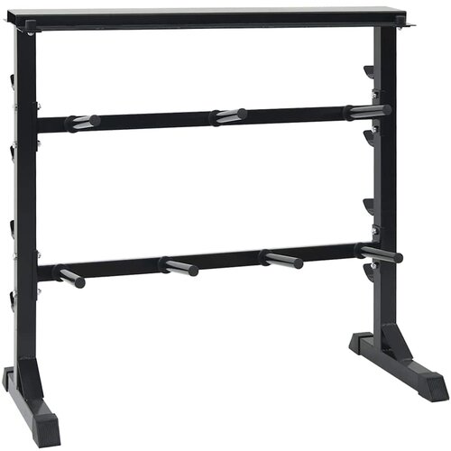 Rack za bučice Crna 99 x 45 x 95,5 cm Čelik s prahom premazan Cijene