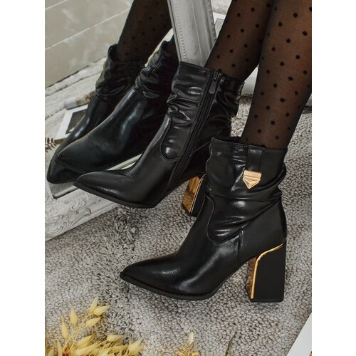 Resti women's eco-leather heeled ankle boots ashenpurl Cijene