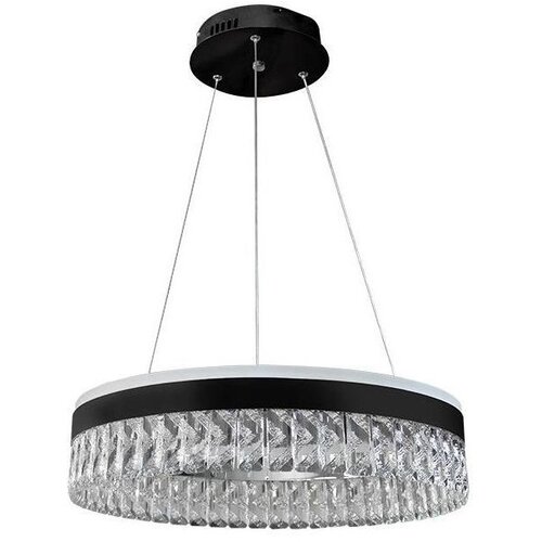  LED prigušiva luster na sajli LED/90W/230V 3000-6500K crna + daljinski upravljač Cene