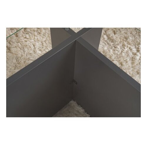 Hanah home Klub sto Ventrino, 105x65x40cm, Antracit Slike