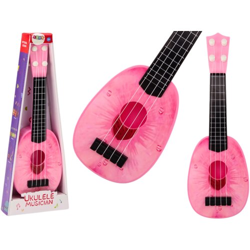  Dječja gitara/ Ukulele sa 4 žice -  roza Cijene