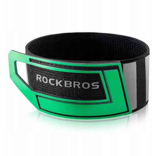 ROCKBROS TAŚMA odblaskowa odblask na rower do biegania WYTRZYMAŁA zielona, (22006530) Cene