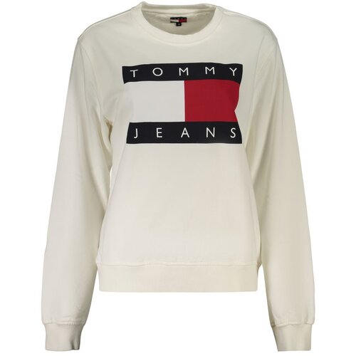 Tommy Hilfiger ženska dukserica s velikom zastavom bijela Slike