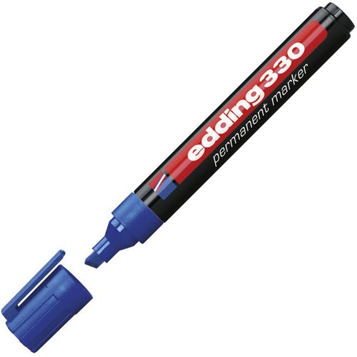  permanentni 1-5mm klinasti vrh edding 330 plavi Cene