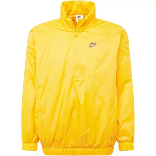 Nike Sportswear Prijelazna jakna 'Windrunner' žuta / ljubičasta