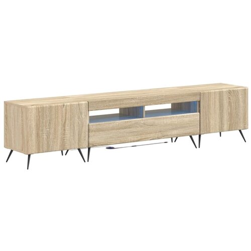  5-dijelni LED TV ormarić Hrast sonoma Konstruirano drvo - Hrast sonoma 100 cm Cene